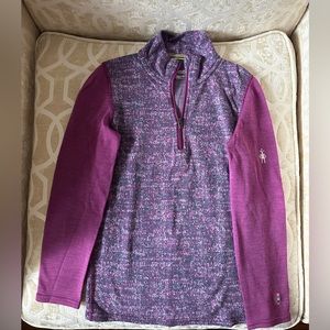 Smartwool Kid’s Merino Zip T in size M